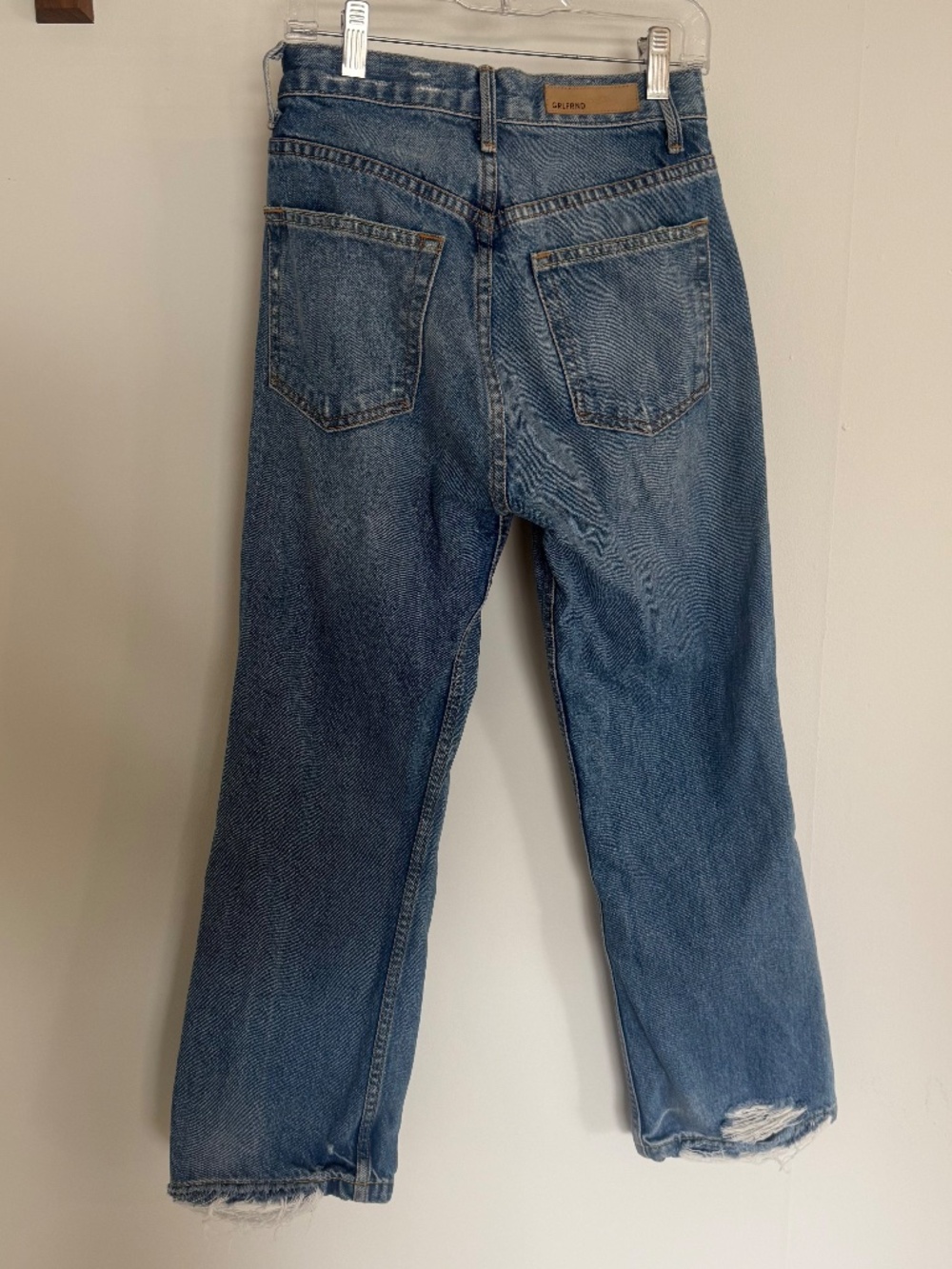 REVOLVE GRLFRIEND Denim  Size 24 100% cotton straight jeans - Picture 2 of 6